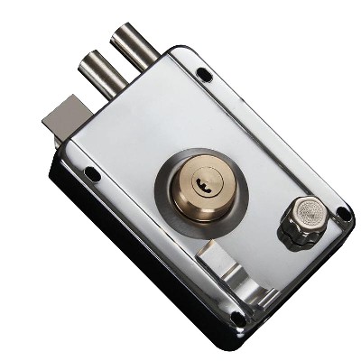 外装门锁月牙锁头月牙锌头月牙铜头 铜舌豪华外装门锁 家用门锁