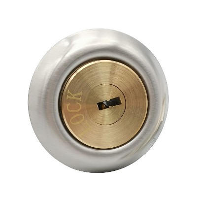 大门锁老式外装门锁 防盗门锁木门铁门锁家用铜锁芯锁心通用锁