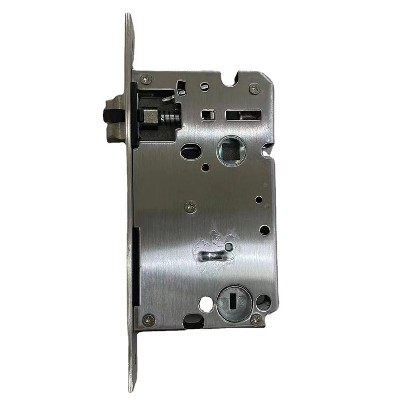 黑色拉丝锌合金门锁轻音房门锁时尚锁具美式执手锁防盗门门锁批发