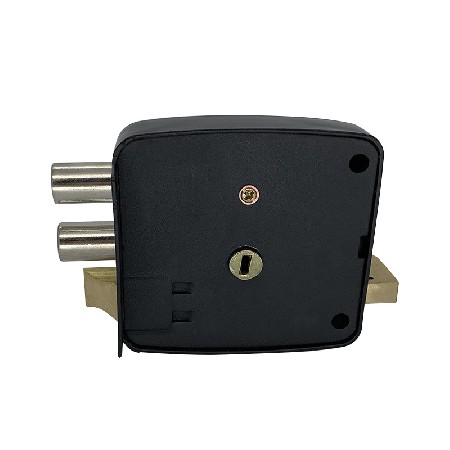 加工定制外贸锁智利门锁栅栏锁精美喷塑工艺室外门锁金属门锁批发