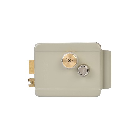 电控锁户外门锁现代门锁学校宿舍大门锁铁质锁喷粉锁家用大门锁