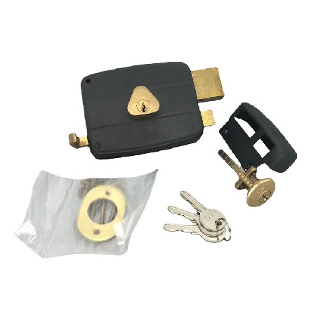 经典老款外装门锁牛头锁安全门锁家具门锁铜锁头门锁宿舍门锁批发