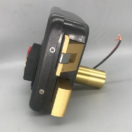 12V电控锁喷漆电锁单元门锁铜舌门锁金属锁宿舍门锁美式门锁批发