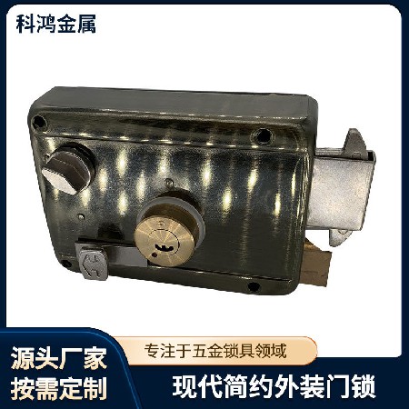 厂家贸易门锁巴基斯坦带固定板免焊接锁铜锁芯大门锁室外门锁批发