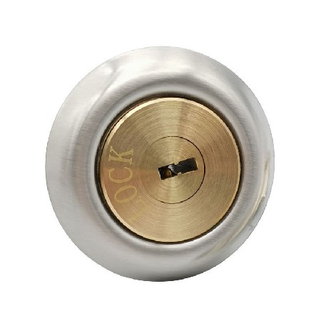 大门锁老式外装门锁 防盗门锁木门铁门锁家用铜锁芯锁心通用锁