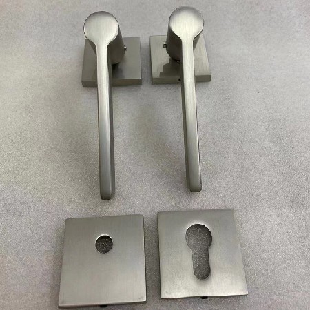 黑色拉丝锌合金门锁轻音房门锁时尚锁具美式执手锁防盗门门锁批发