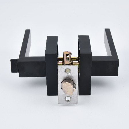 房间门锁美式门锁三杆执手锁房门锁执手锁卧室房卫生间通用门锁