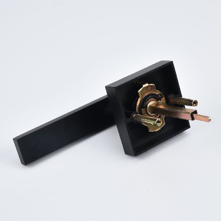 房间门锁美式门锁三杆执手锁房门锁执手锁卧室房卫生间通用门锁