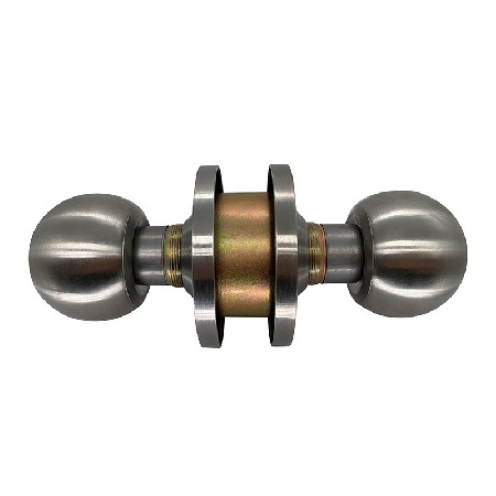 587ss不锈钢球锁砂光201不锈钢筒式ET房门浴室卫浴BK锁球形门锁